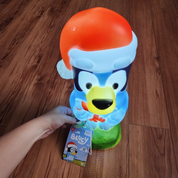 Bluey Light Up Blow Mold 14" - Picture 2 of 3